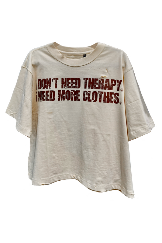'RETAIL THERAPY' TEE